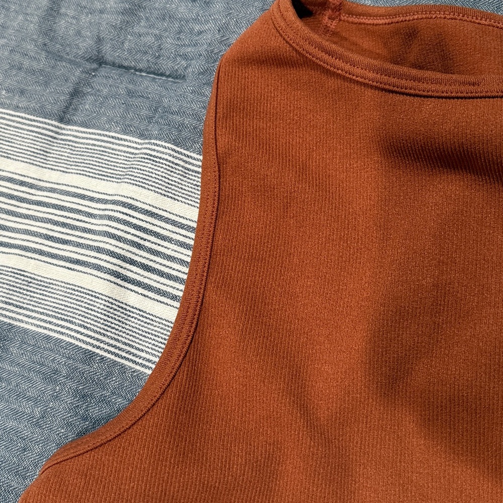 Free People Intimately Hayley Brami Terracotta Tank Top - Picture 7 of 7